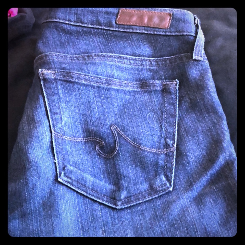 AG cigarette leg jeans